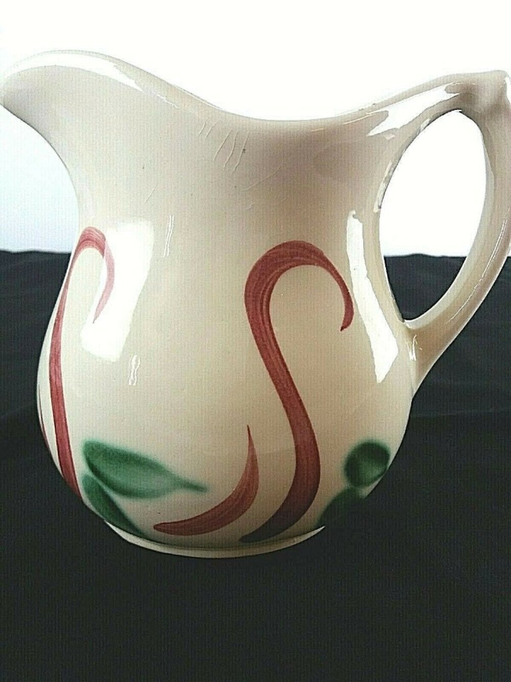 Antique 1920s Roseville Pottery Small Pitcher Robinson Ransbottom Cottagecore